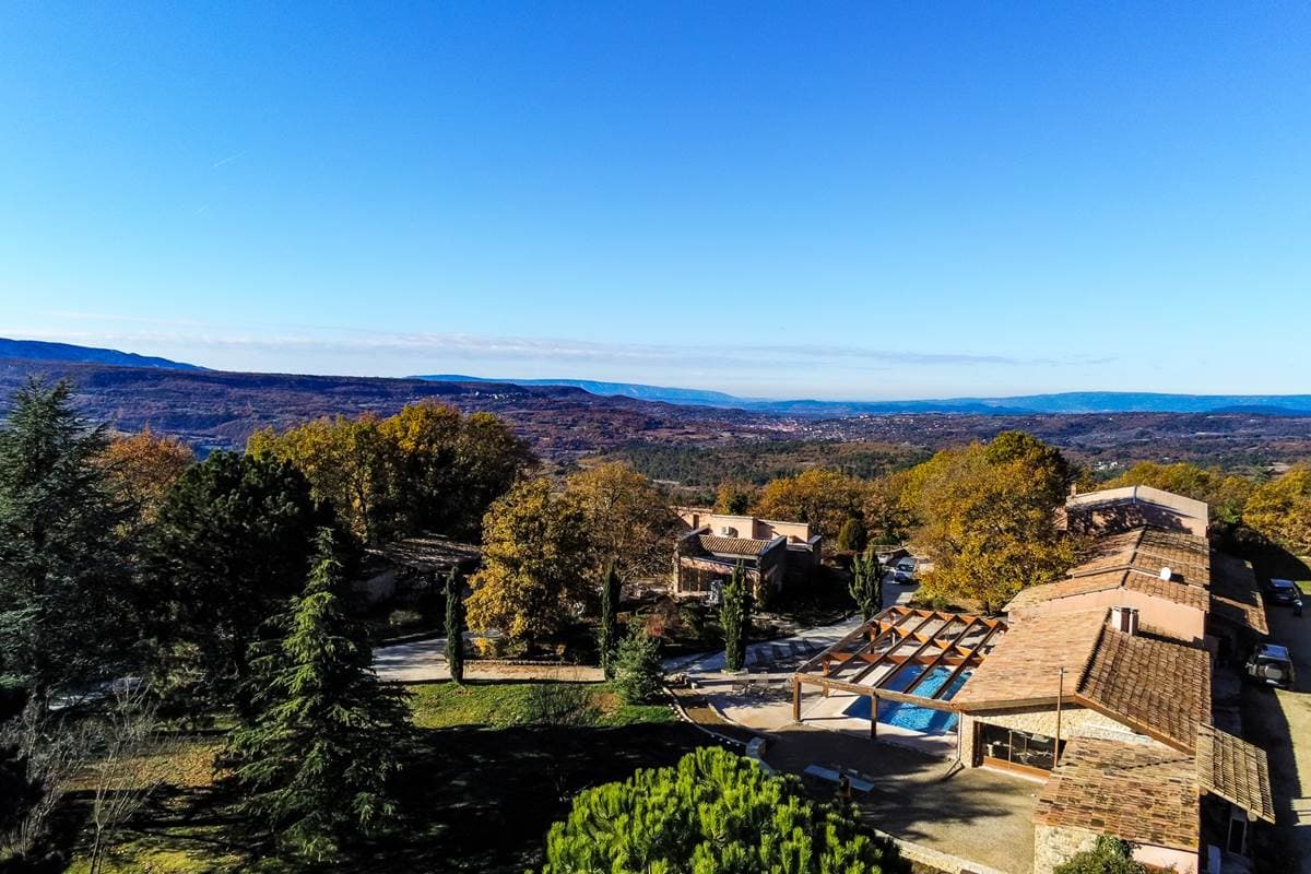 Les Hauteurs du Luberon - Aerial View